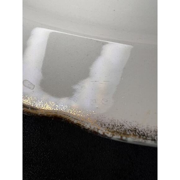 Vtg Canonsburg The Hallmark Magnolia Pattern 22 Kt. Oval Platter Serving Dish - Picture 5 of 11